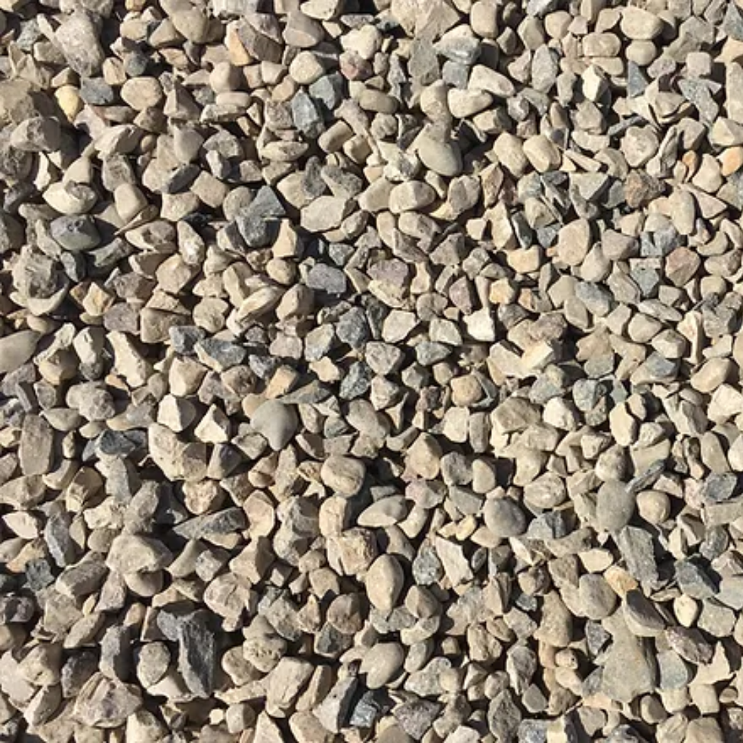 34 inch crushed rock